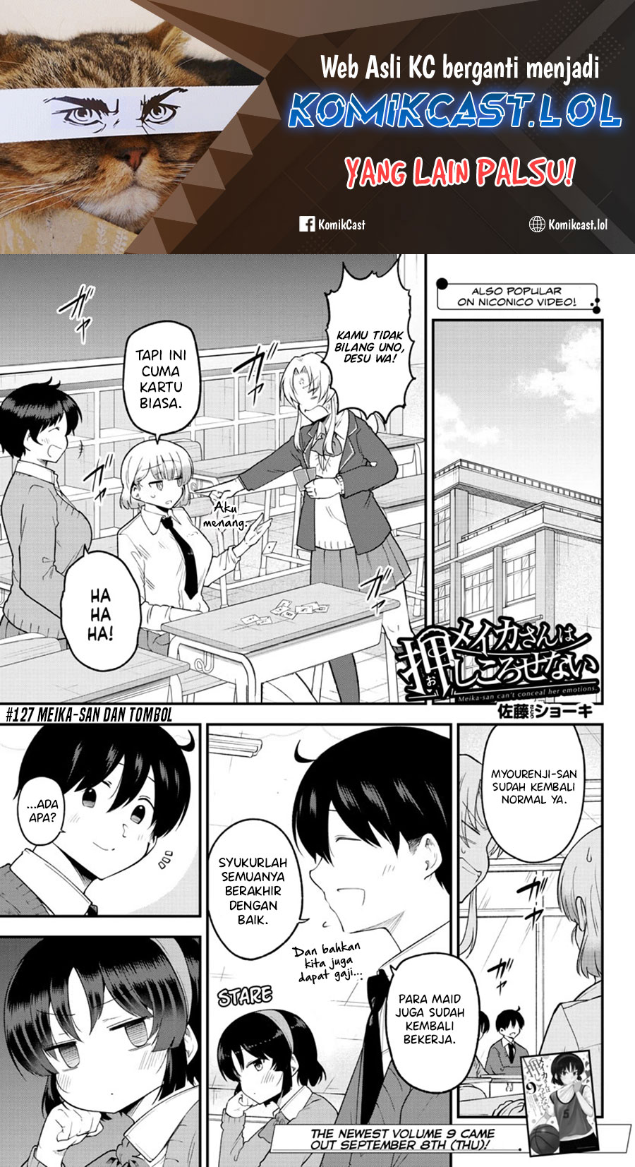 Meika-san Can’t Conceal Her Emotions Chapter 127 - halaman 2