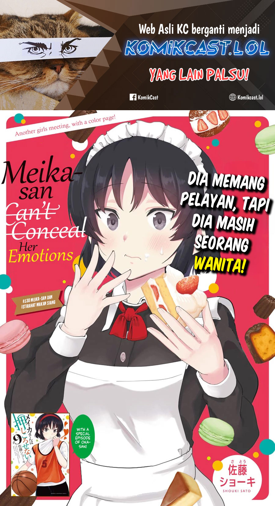 Meika-san Can’t Conceal Her Emotions Chapter 130 - halaman 2
