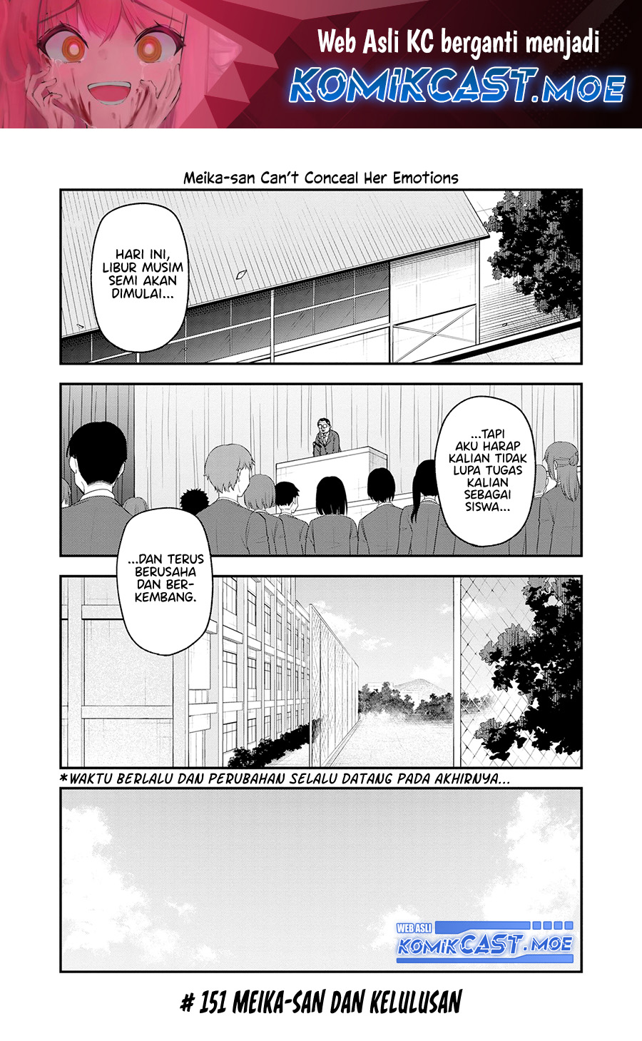 Meika-san Can’t Conceal Her Emotions Chapter 151 - halaman 2