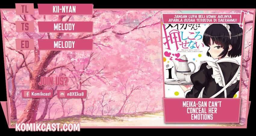 Meika-san Can’t Conceal Her Emotions Chapter 22 - halaman 1