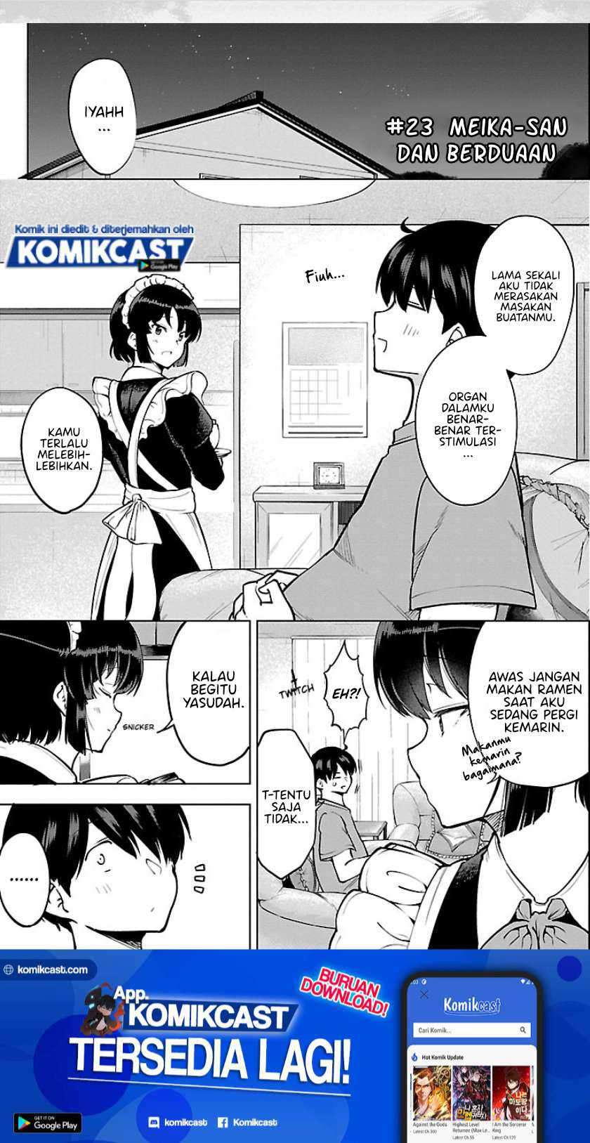 Meika-san Can’t Conceal Her Emotions Chapter 23 - halaman 2