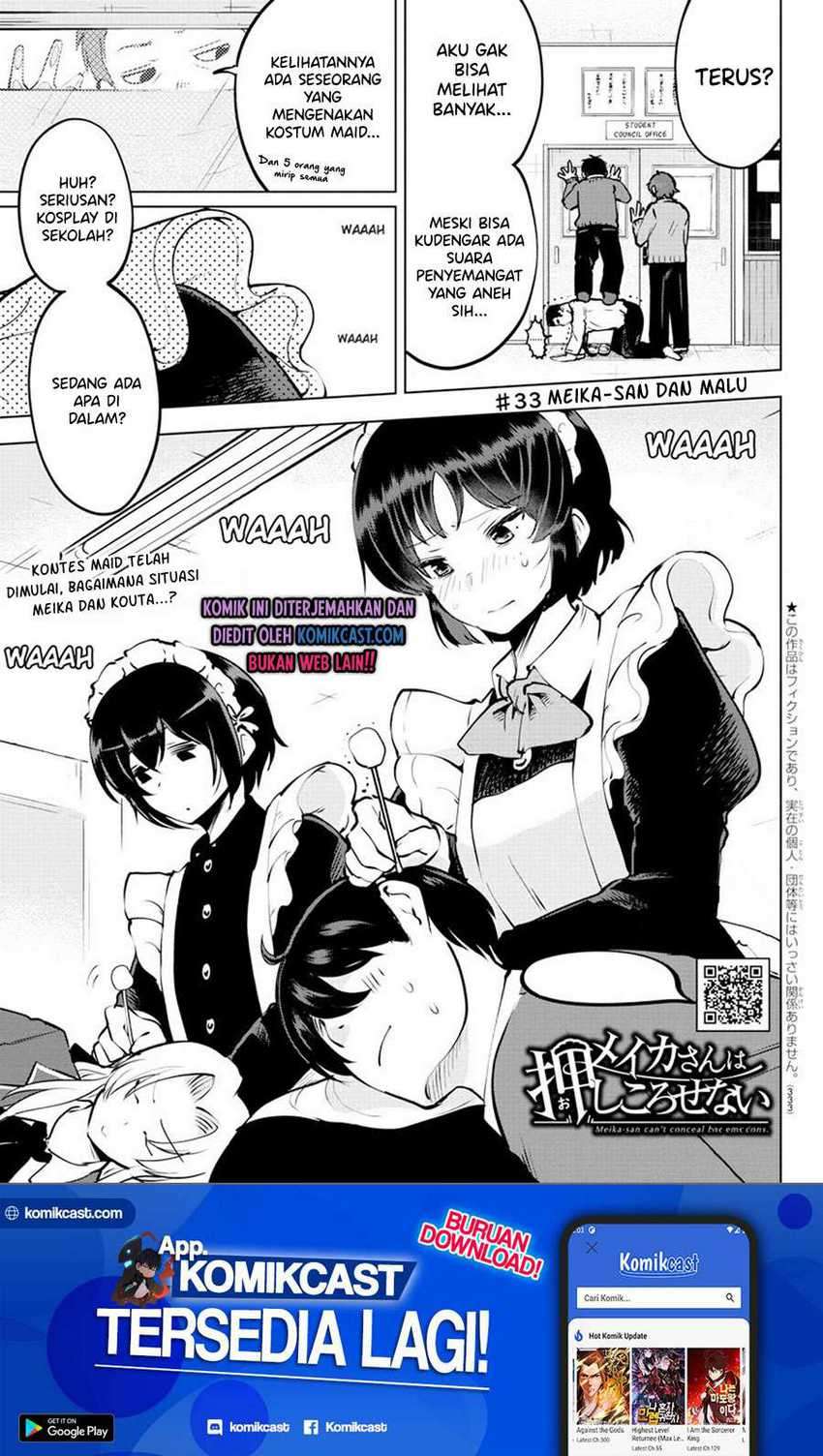 Meika-san Can’t Conceal Her Emotions Chapter 33 - halaman 2