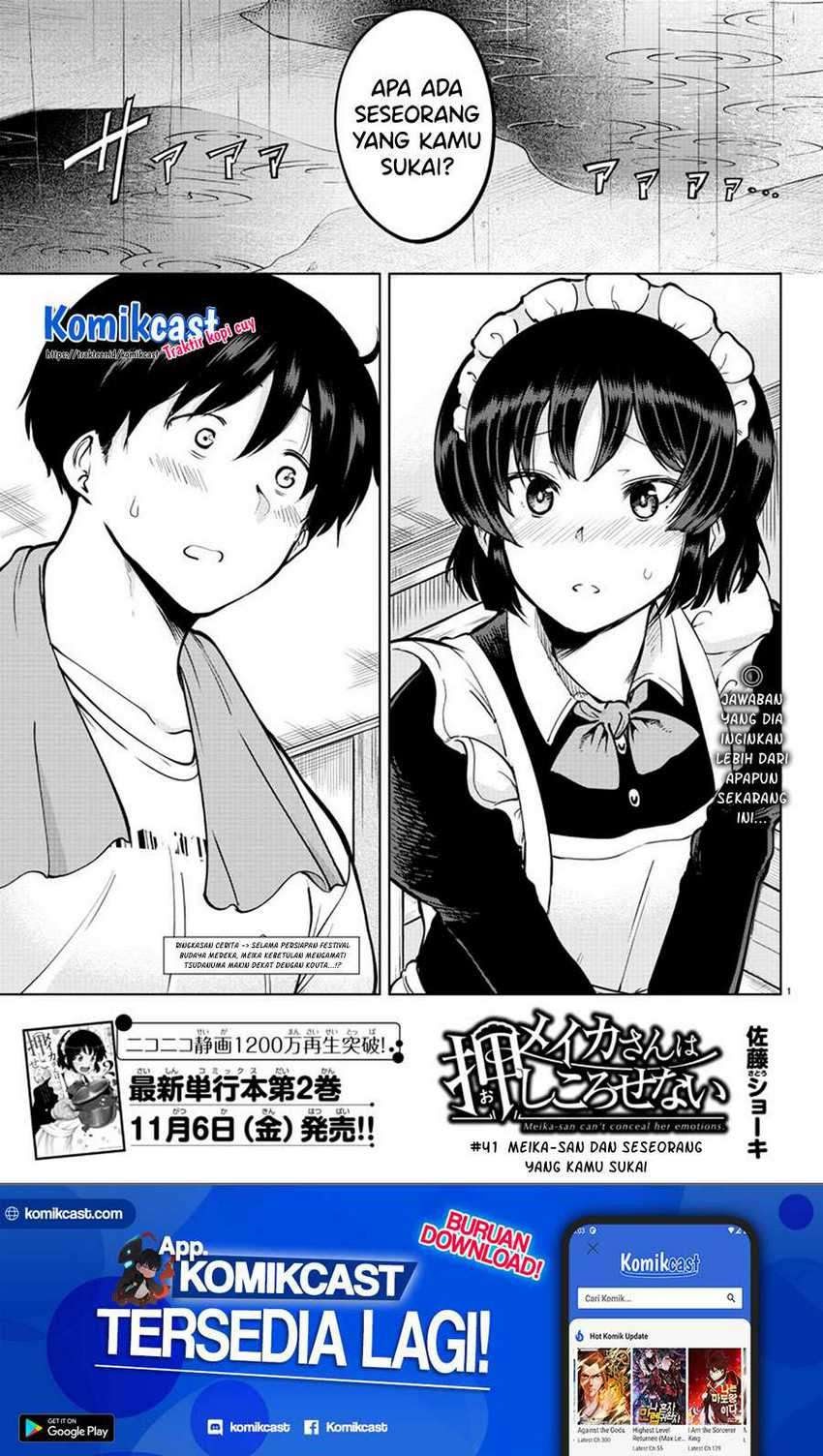 Meika-san Can’t Conceal Her Emotions Chapter 41 - halaman 2