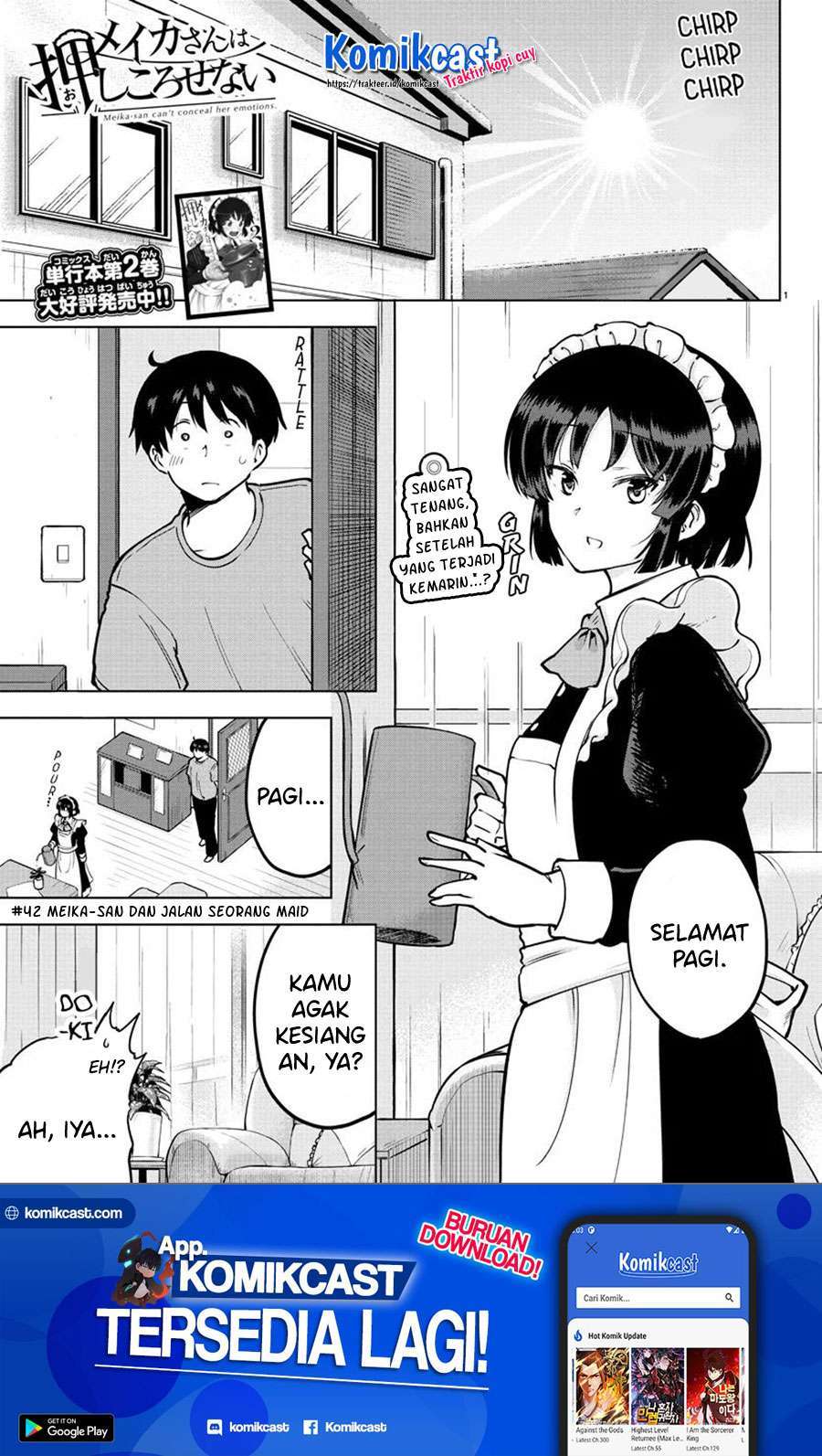 Meika-san Can’t Conceal Her Emotions Chapter 42 - halaman 2
