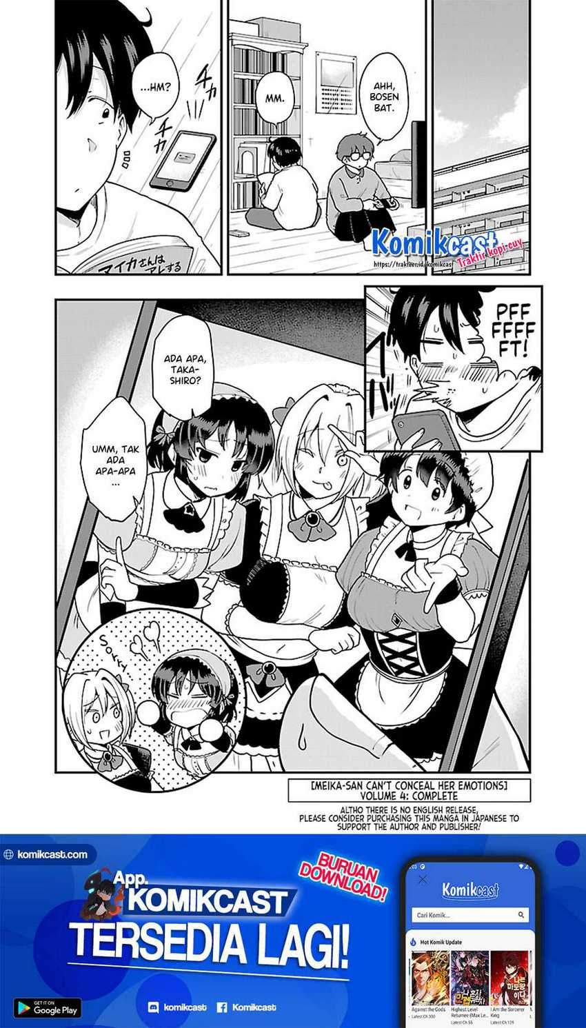 Meika-san Can’t Conceal Her Emotions Chapter 50.1 - halaman 7