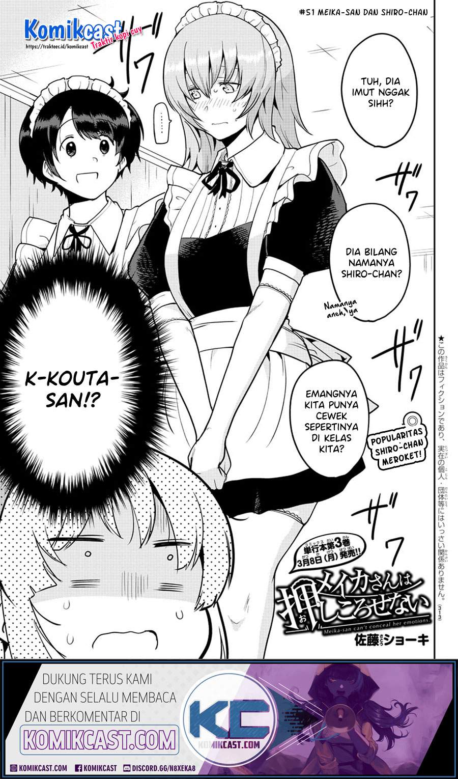 Meika-san Can’t Conceal Her Emotions Chapter 51 - halaman 2