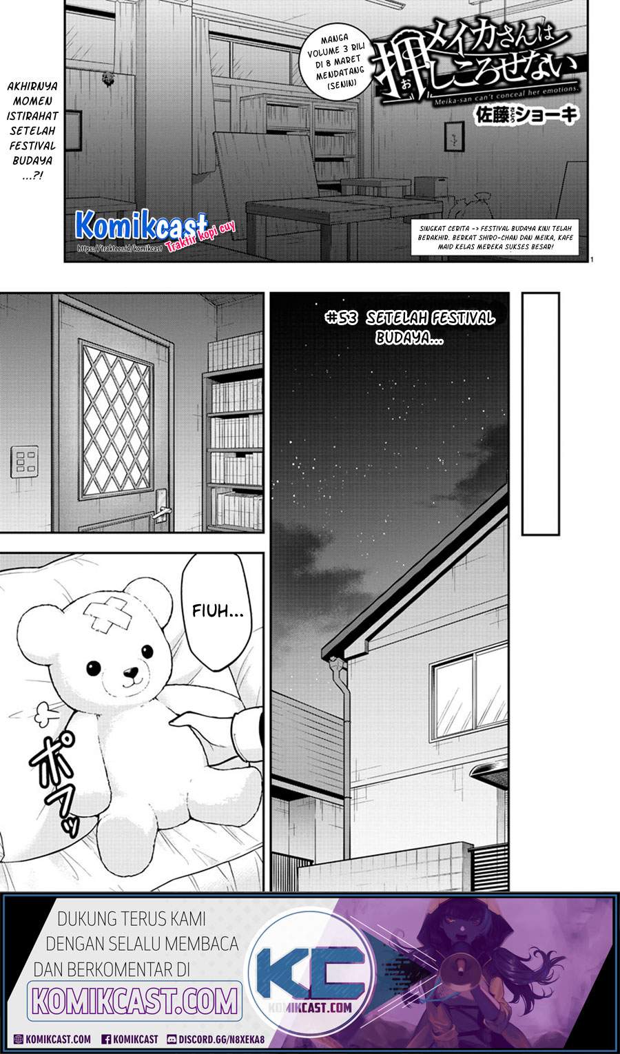 Meika-san Can’t Conceal Her Emotions Chapter 53 - halaman 2