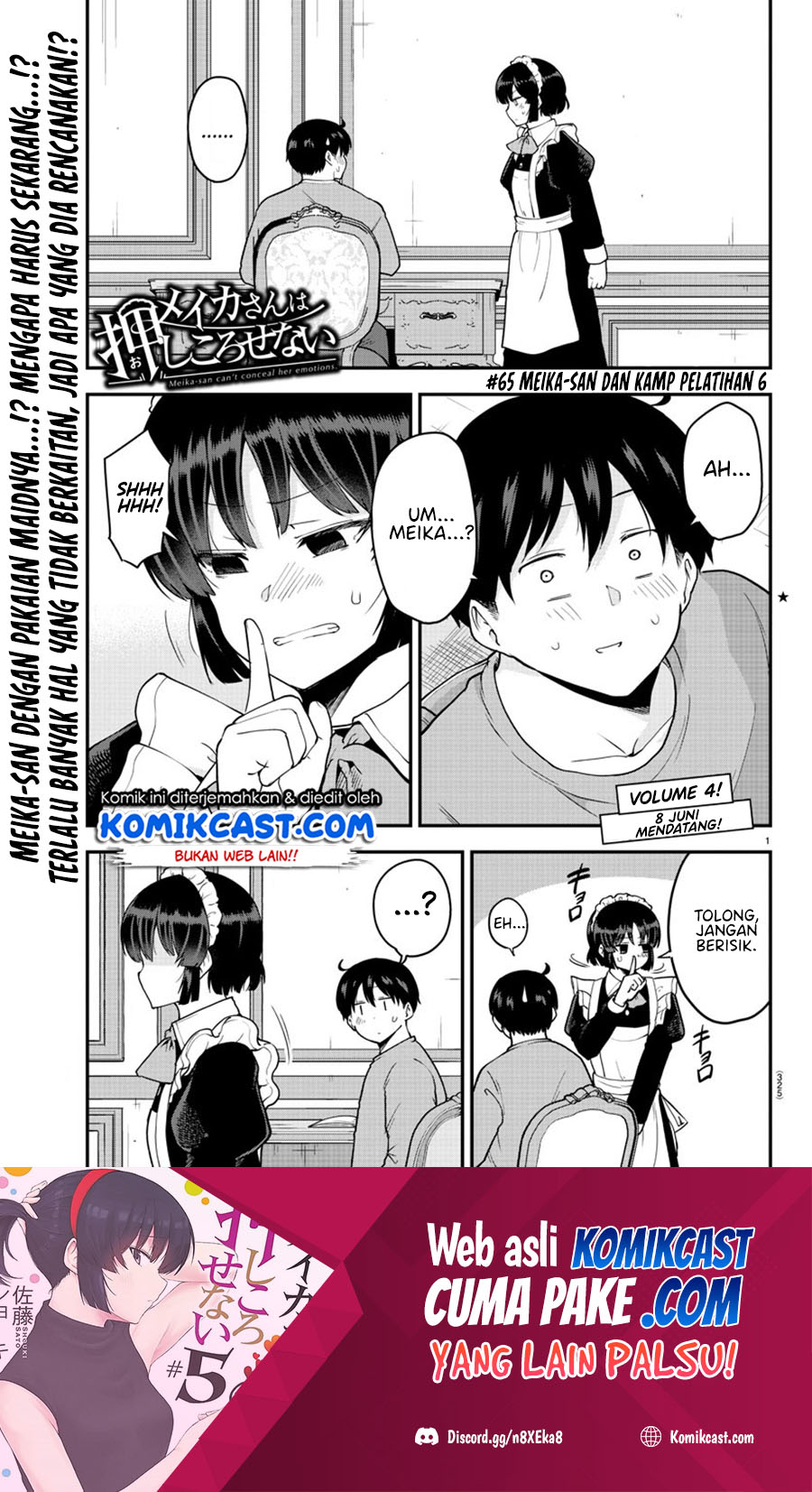 Meika-san Can’t Conceal Her Emotions Chapter 65 - halaman 2