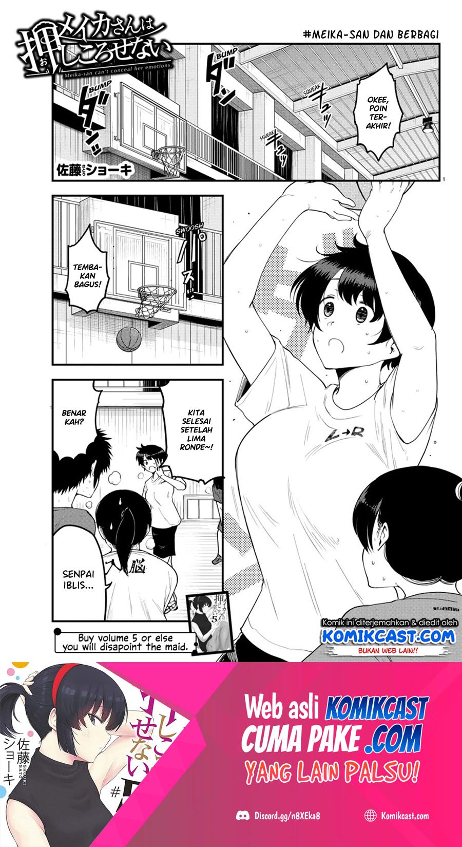 Meika-san Can’t Conceal Her Emotions Chapter 81 - halaman 2