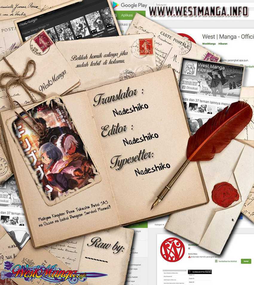 Meikyuu Kingdom: Damu Tokushu Butai SAS no Ossan no Isekai Dungeon Survival Manual! Chapter 1.2 - halaman 4