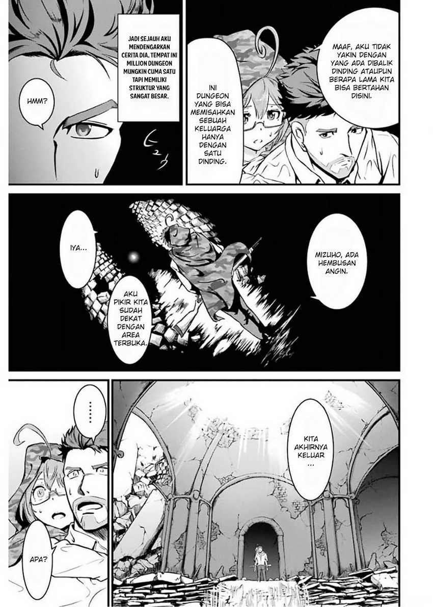 Meikyuu Kingdom: Damu Tokushu Butai SAS no Ossan no Isekai Dungeon Survival Manual! Chapter 1.4 - halaman 11