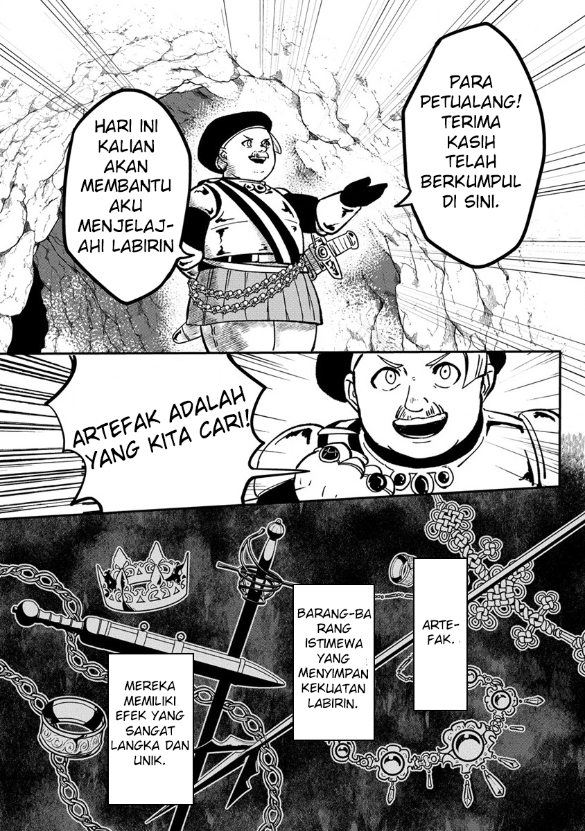 Meikyuugurashi no Boukensha wa Dungeon Master wo Yametai Chapter 1 - halaman 7
