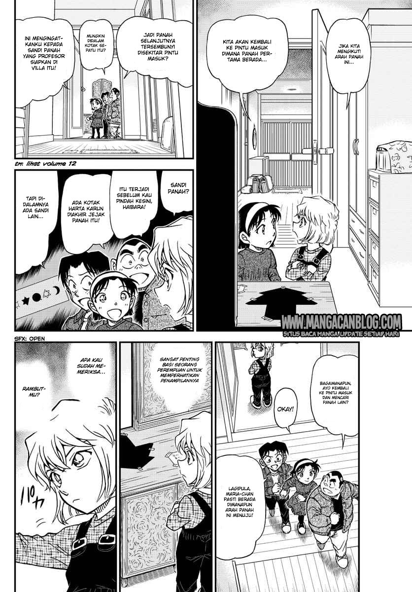 Meitantei Conan Chapter 1006 - halaman 13