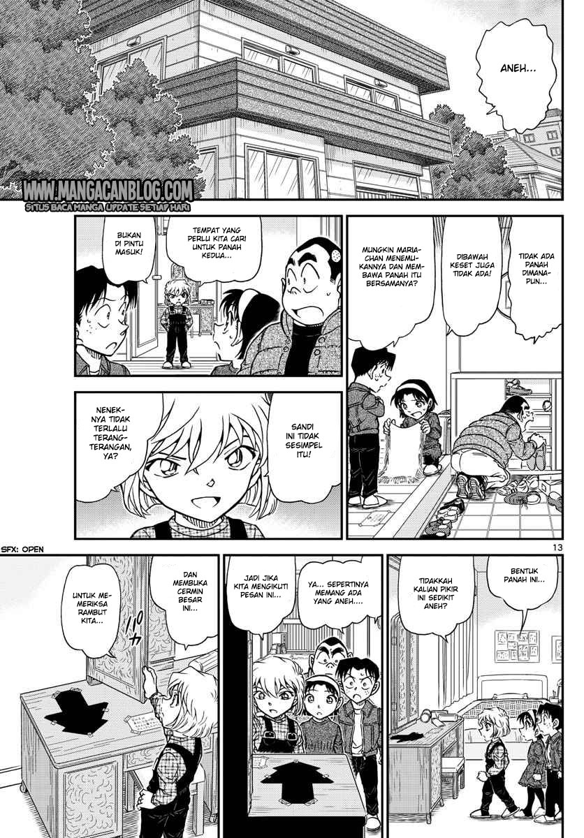Meitantei Conan Chapter 1006 - halaman 14