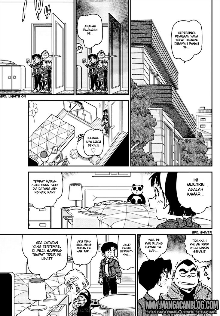Meitantei Conan Chapter 1007 - halaman 10