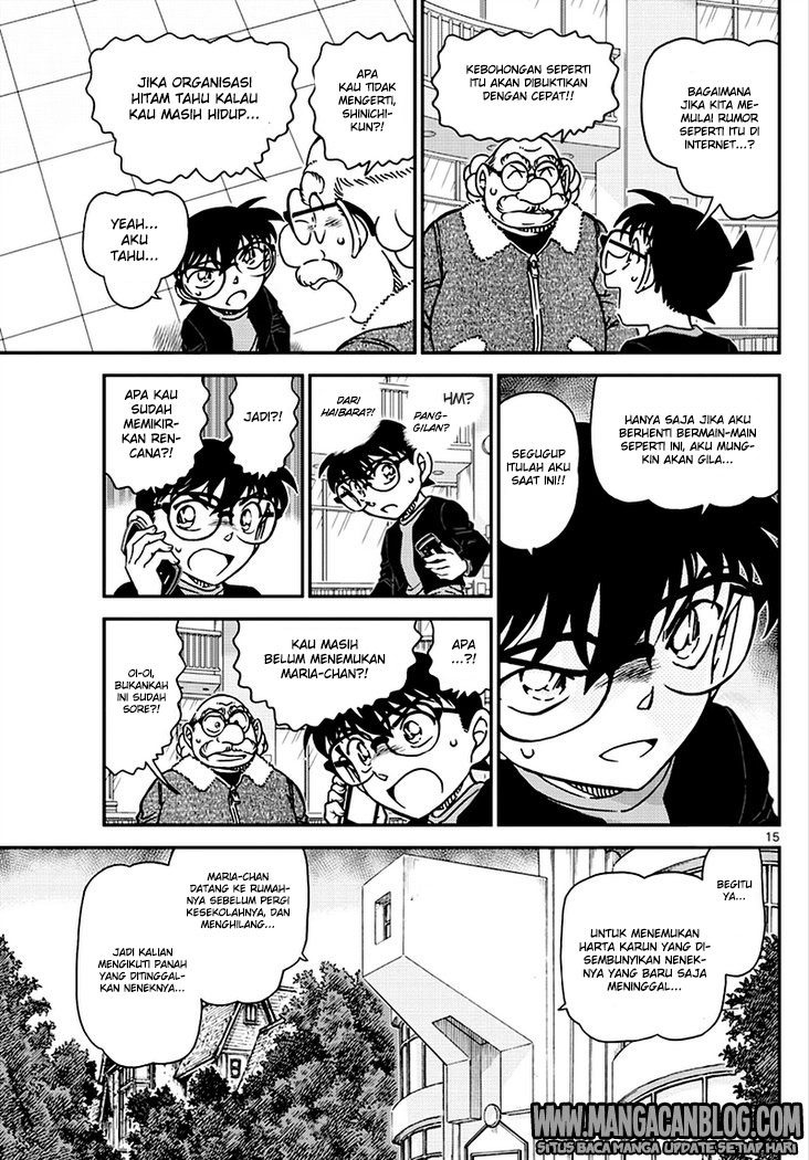 Meitantei Conan Chapter 1007 - halaman 16