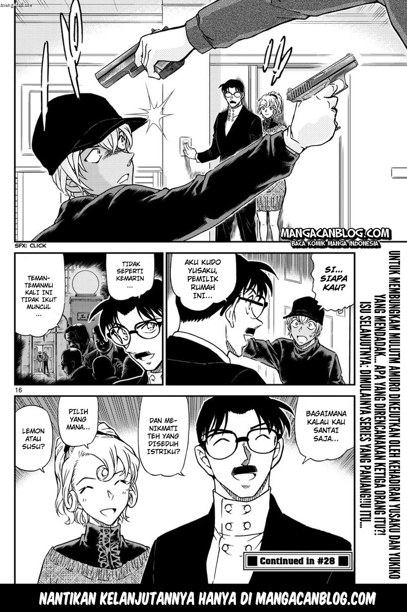 Meitantei Conan Chapter 1012 - halaman 17