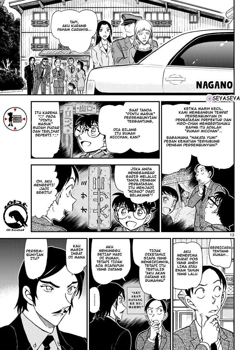 Meitantei Conan Chapter 1084 - halaman 13