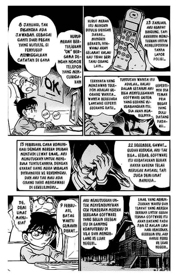 Meitantei Conan Chapter 380 - halaman 10