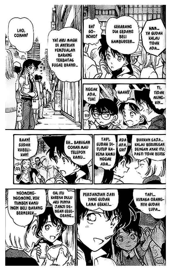 Meitantei Conan Chapter 411 - halaman 10