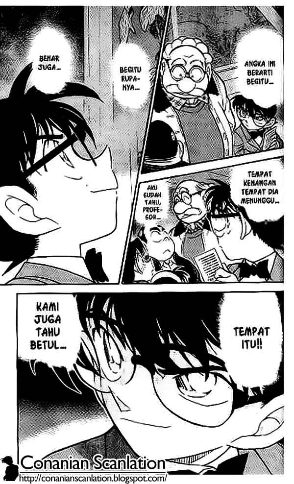 Meitantei Conan Chapter 411 - halaman 16