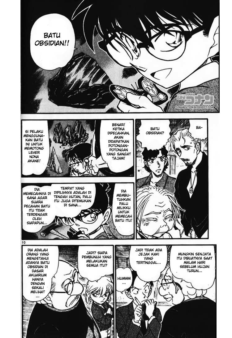 Meitantei Conan Chapter 581 - halaman 10
