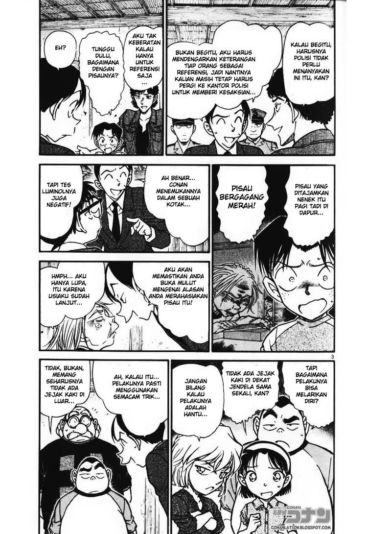 Meitantei Conan Chapter 581 - halaman 3