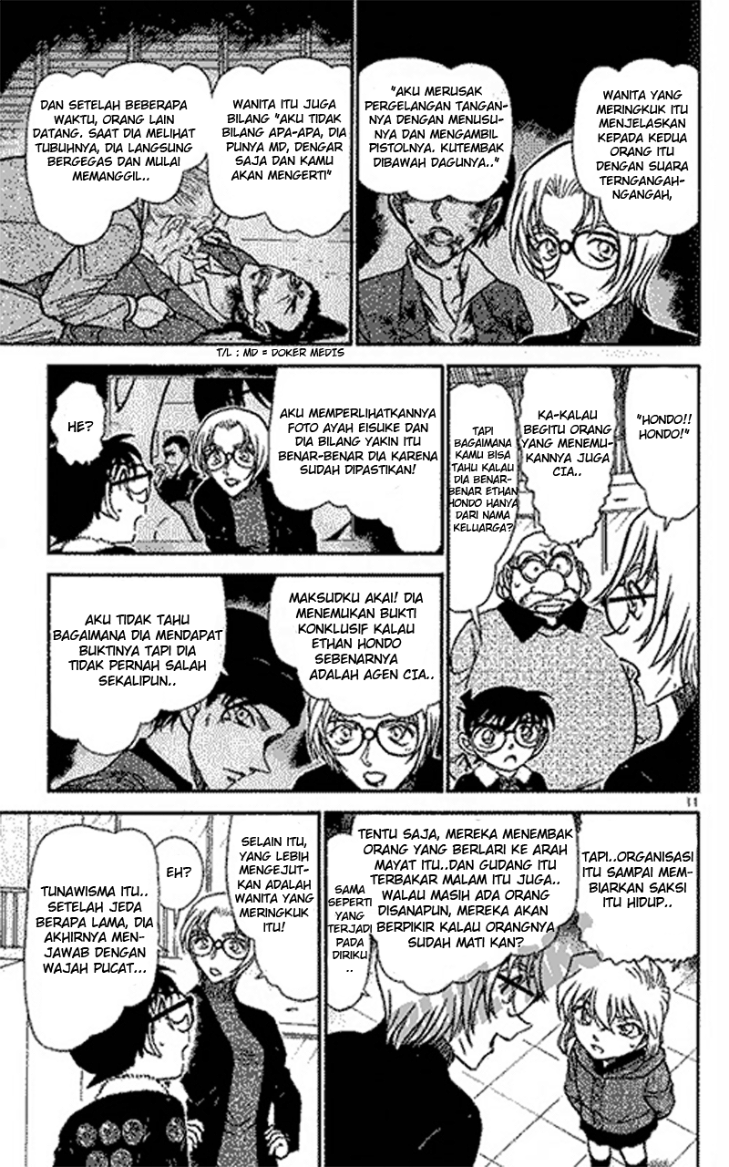 Meitantei Conan Chapter 595 - halaman 11