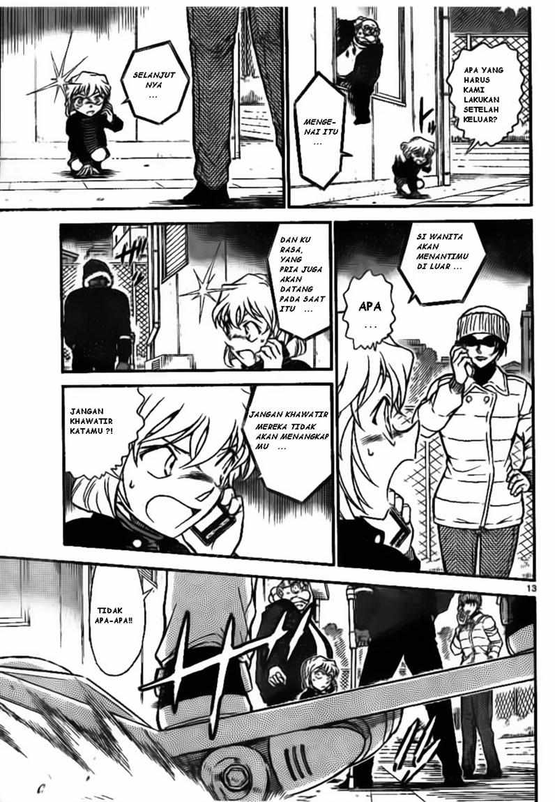 Meitantei Conan Chapter 681 - halaman 13