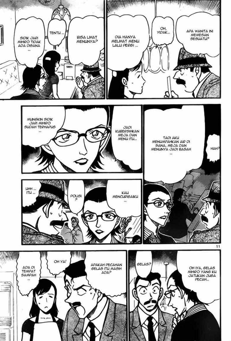 Meitantei Conan Chapter 697 - halaman 10
