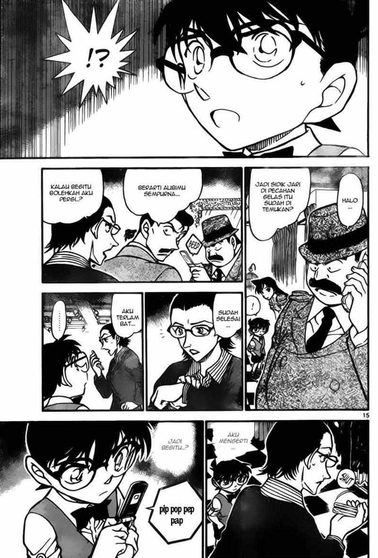 Meitantei Conan Chapter 697 - halaman 14