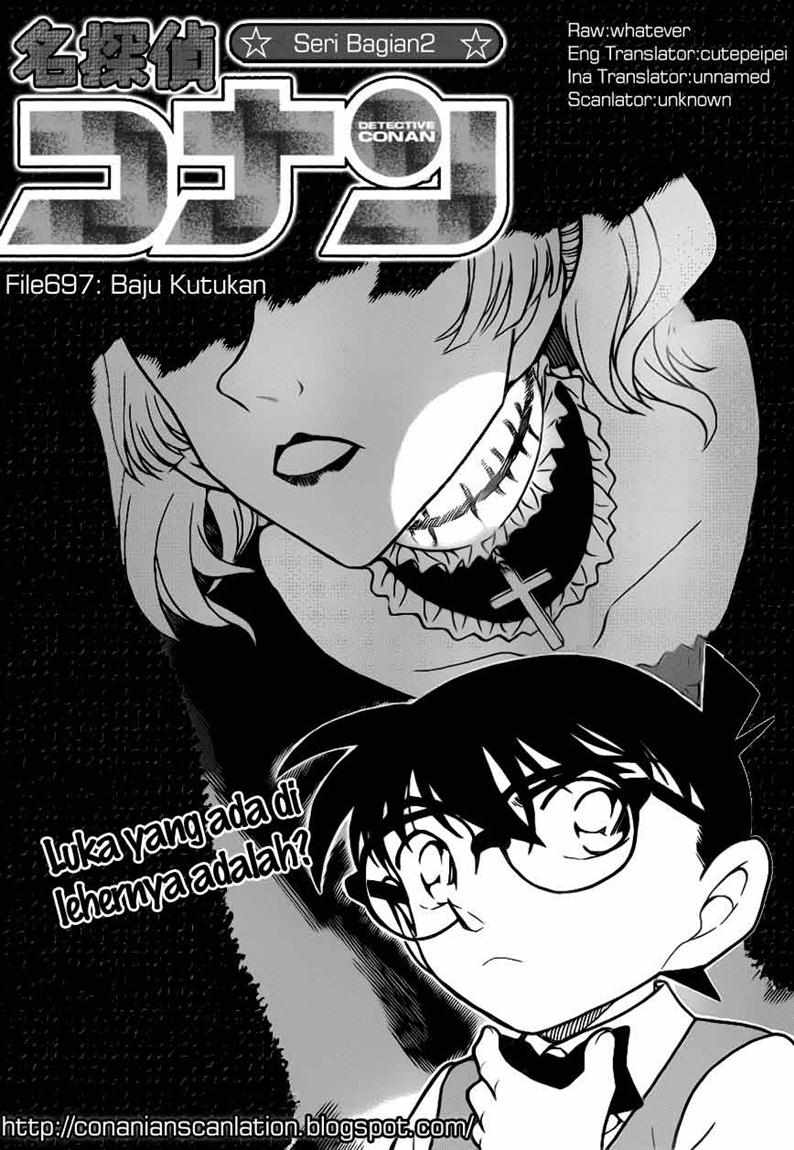 Meitantei Conan Chapter 697 - halaman 16