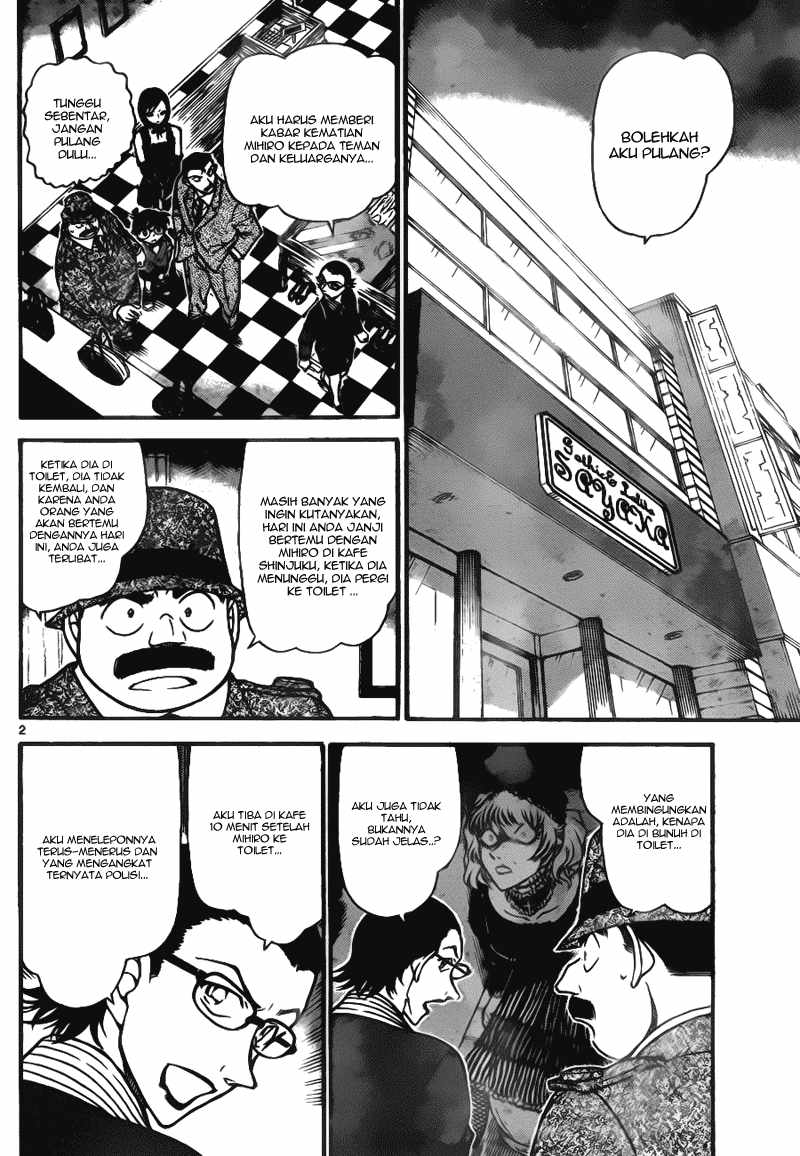 Meitantei Conan Chapter 698 - halaman 2