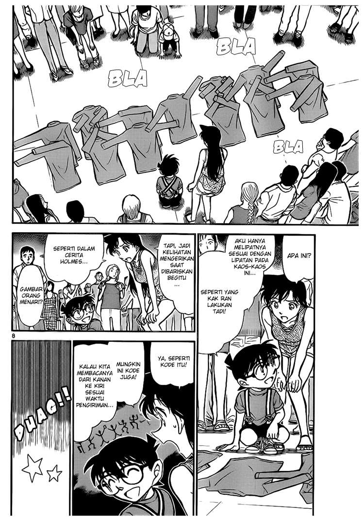 Meitantei Conan Chapter 702 - halaman 8