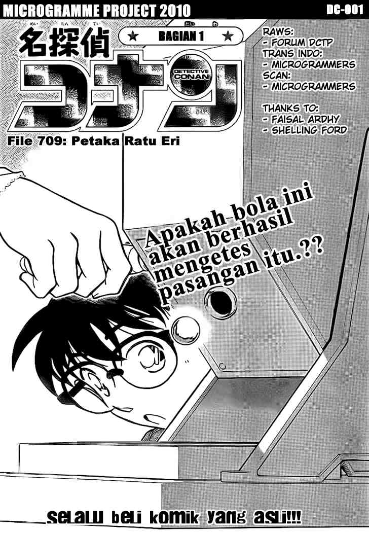 Meitantei Conan Chapter 709 - halaman 1
