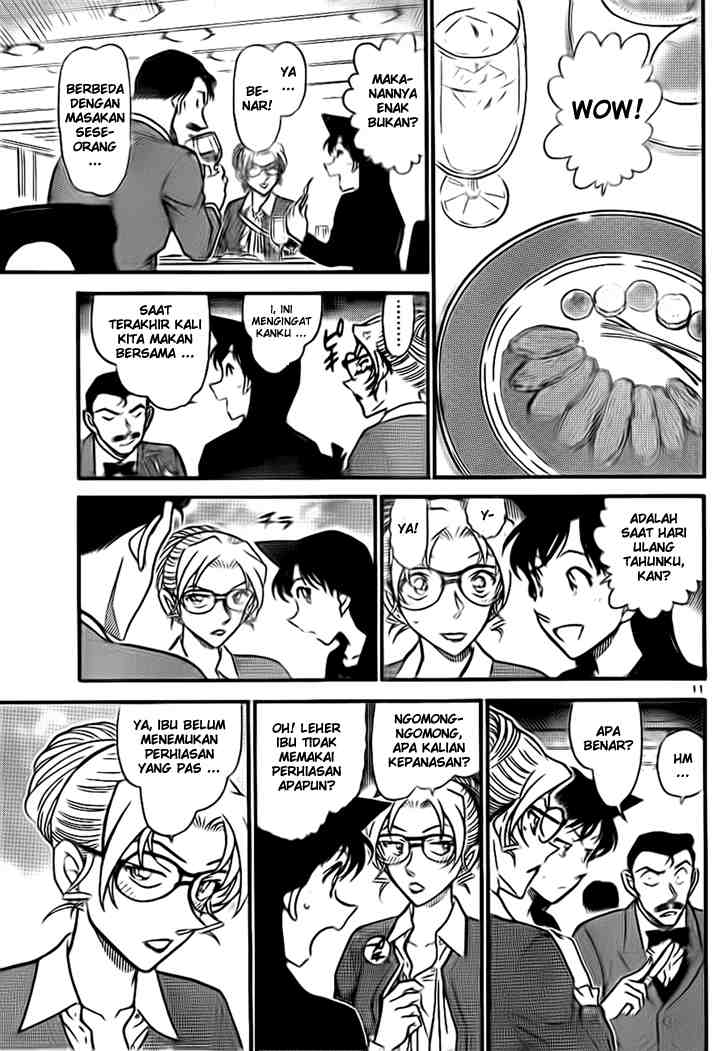 Meitantei Conan Chapter 709 - halaman 11