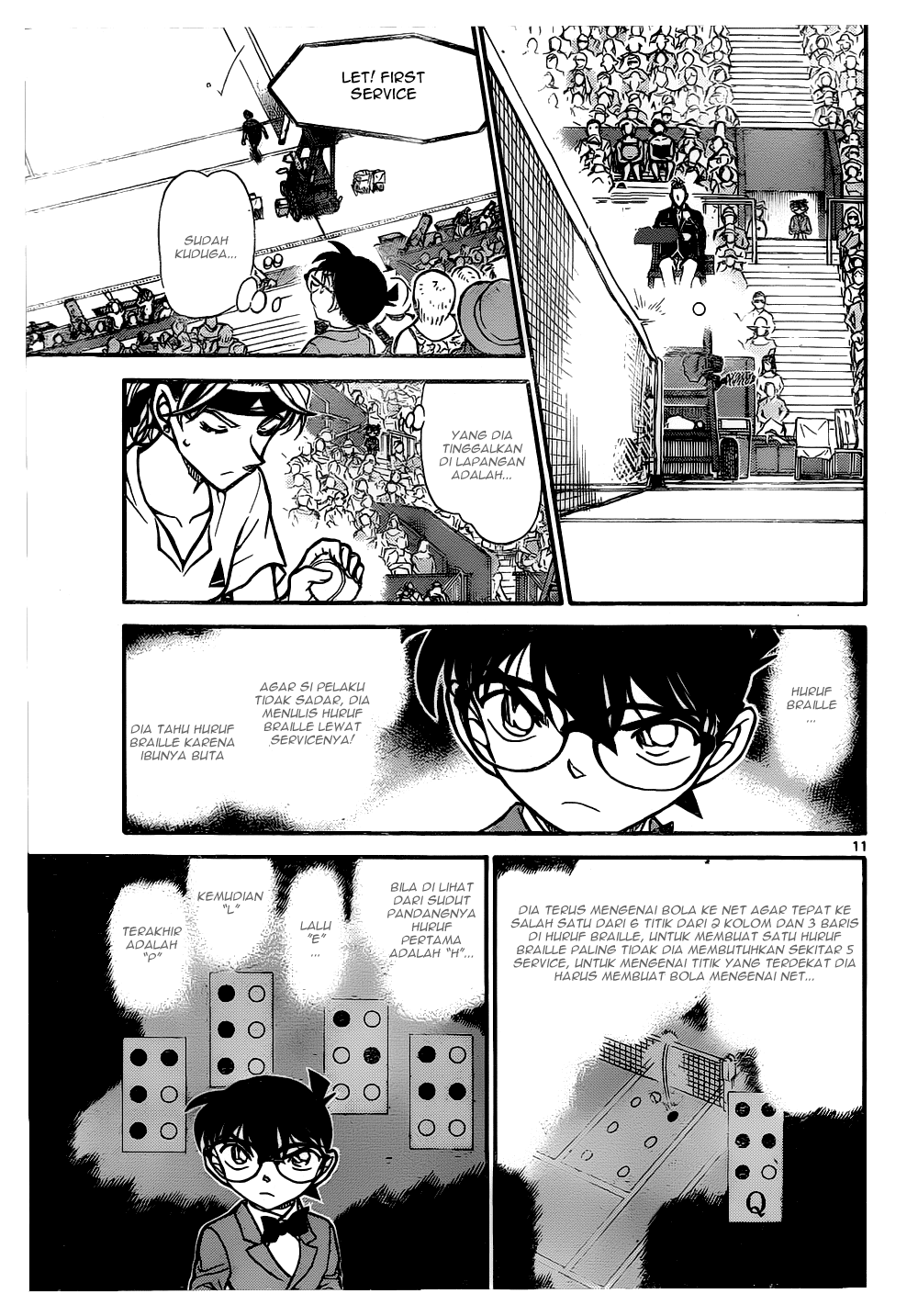 Meitantei Conan Chapter 749 - halaman 11