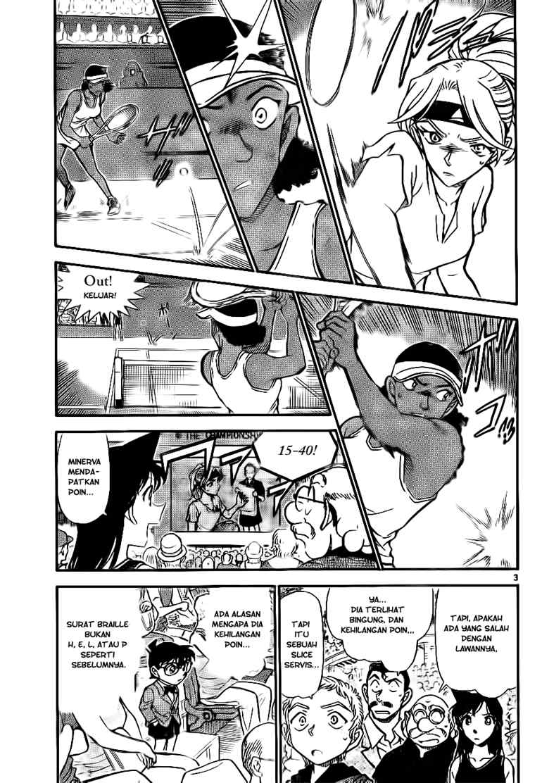 Meitantei Conan Chapter 750 - halaman 3