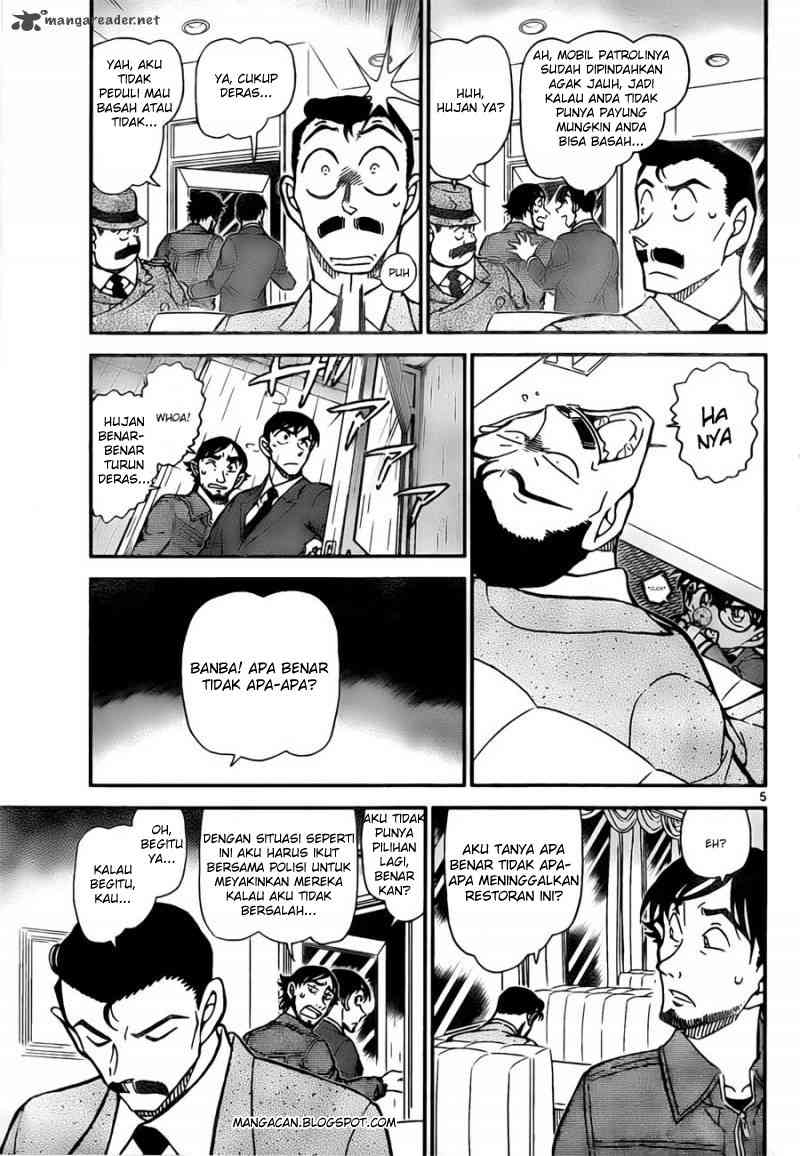Meitantei Conan Chapter 795 - halaman 5