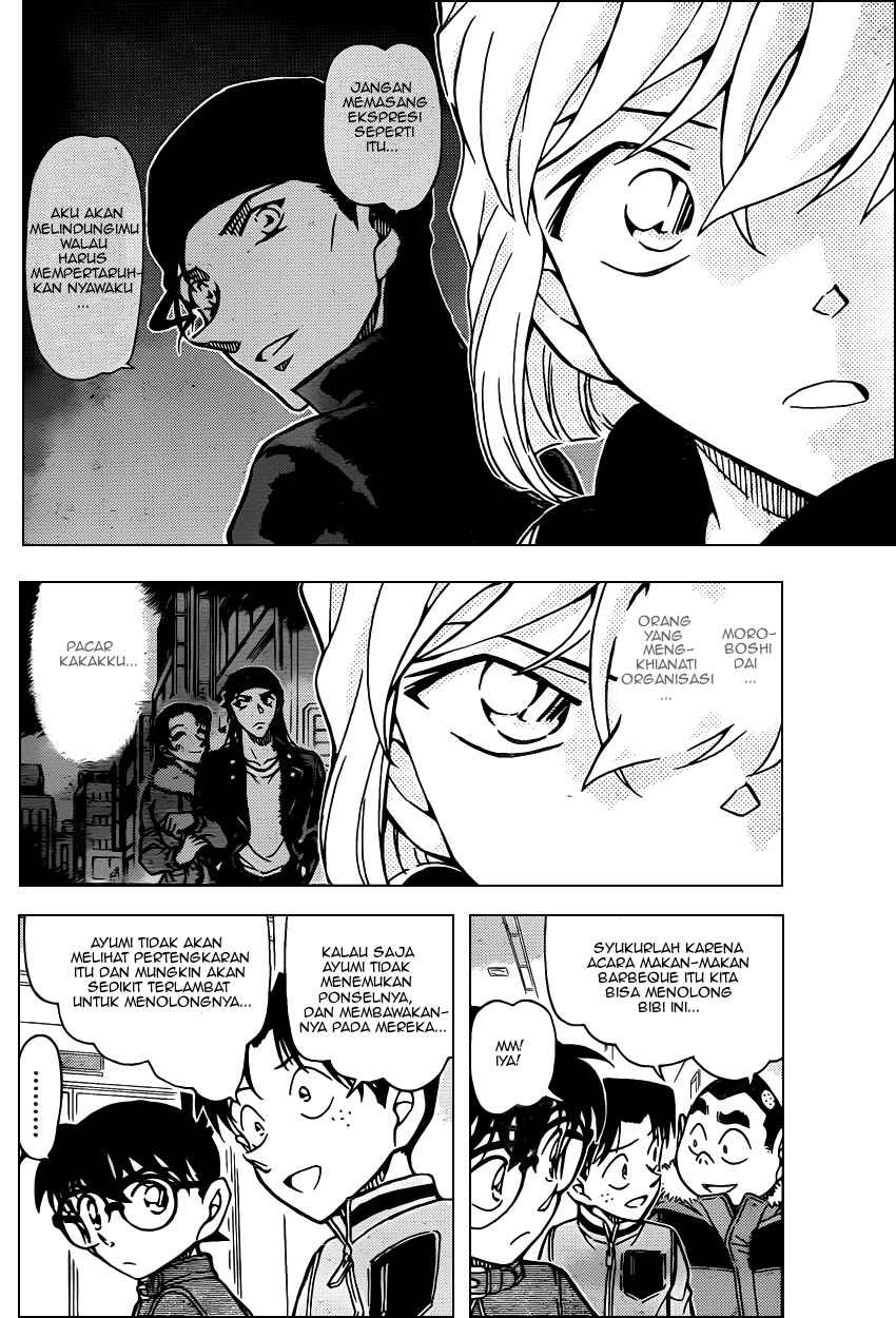 Meitantei Conan Chapter 802 - halaman 10