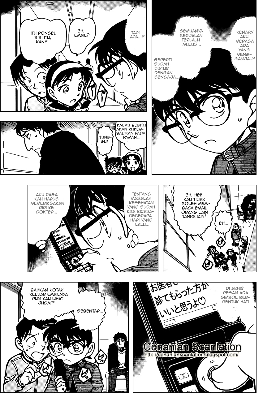 Meitantei Conan Chapter 802 - halaman 11