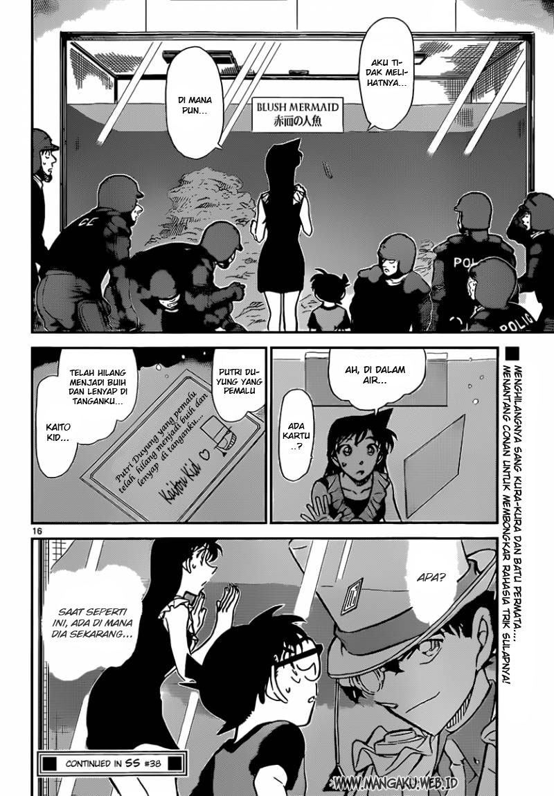Meitantei Conan Chapter 828 - halaman 16