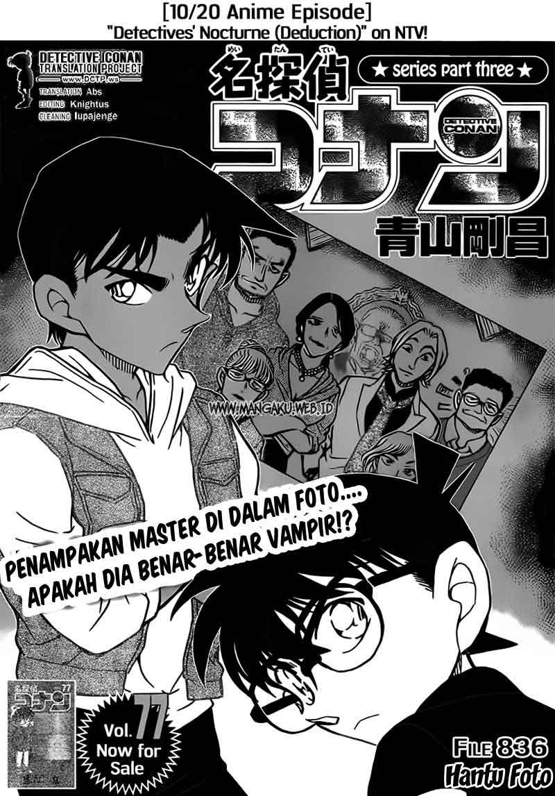 Meitantei Conan Chapter 836 - halaman 2