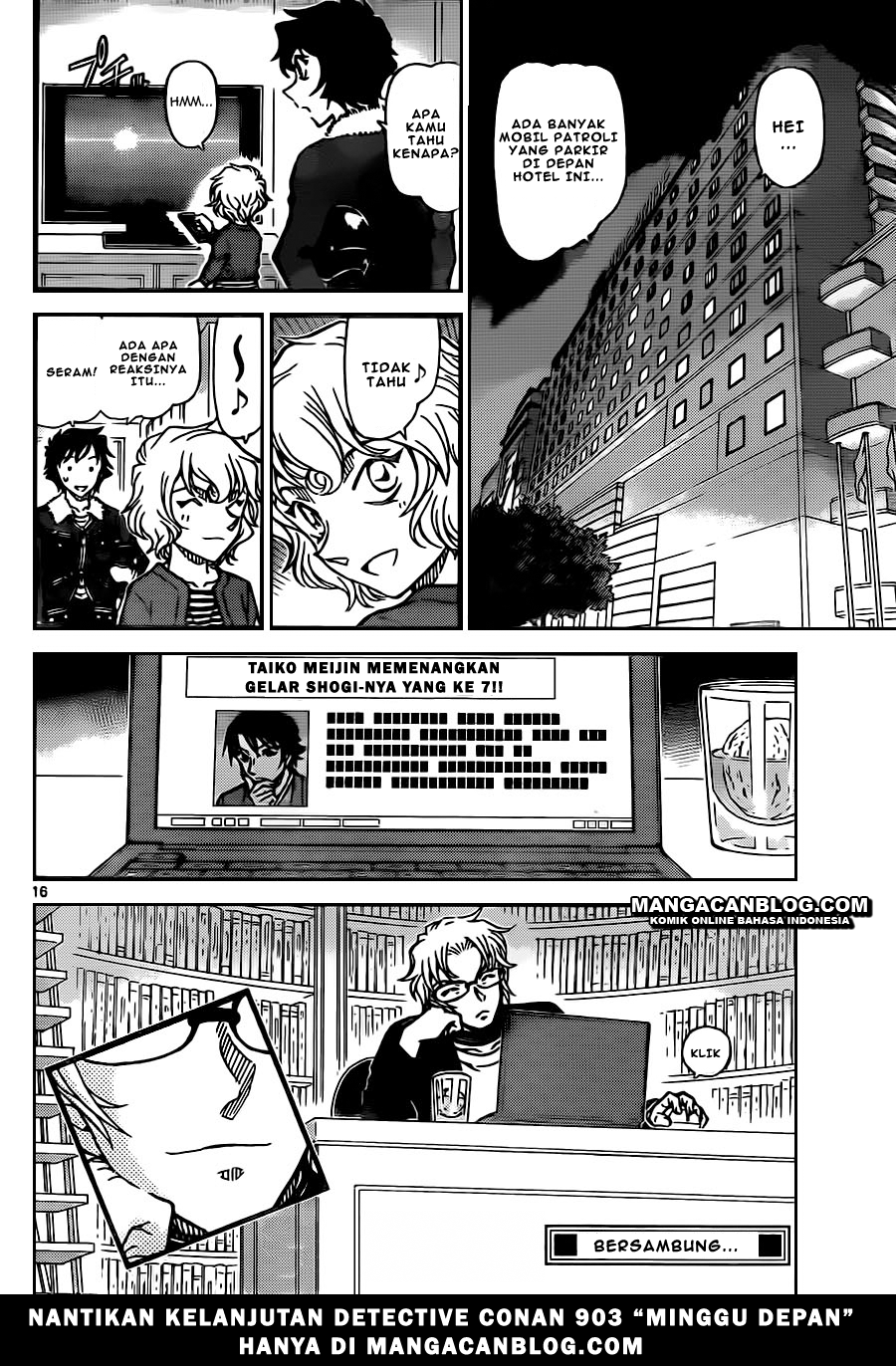Meitantei Conan Chapter 902 - halaman 17