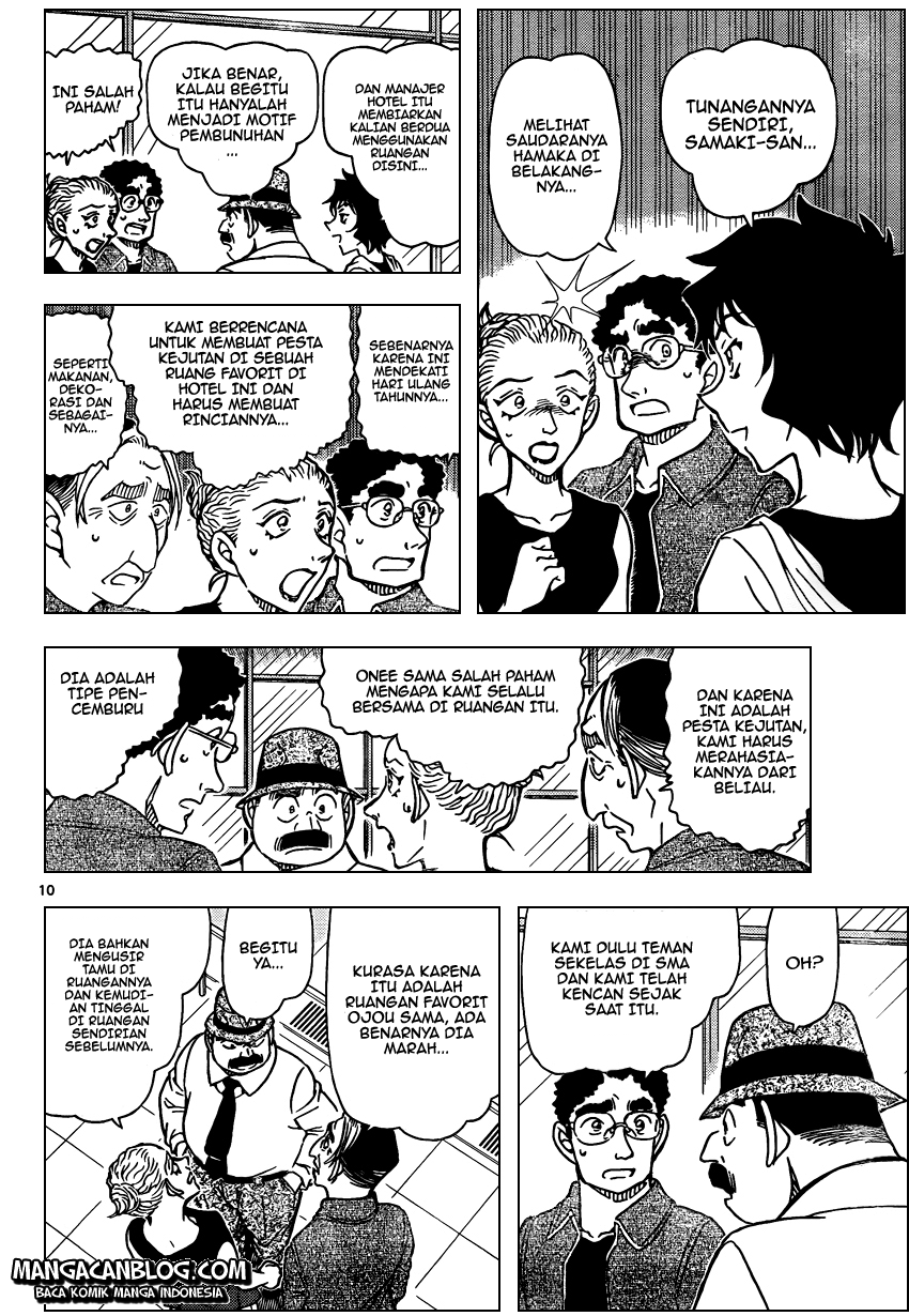 Meitantei Conan Chapter 904 - halaman 10