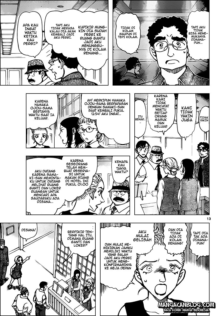 Meitantei Conan Chapter 904 - halaman 13