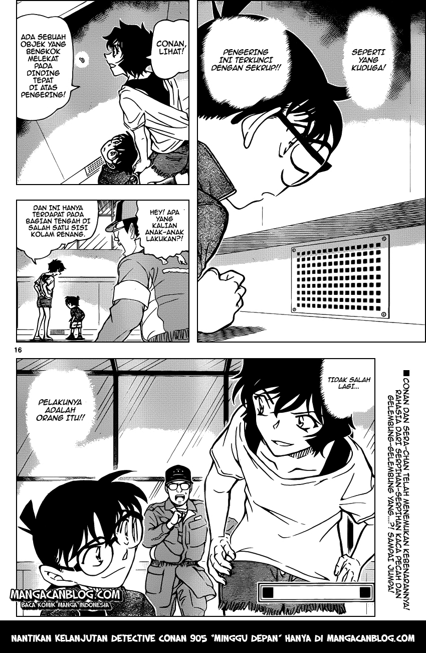 Meitantei Conan Chapter 904 - halaman 16