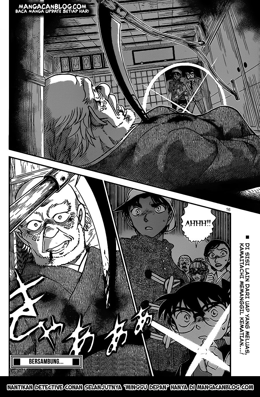 Meitantei Conan Chapter 910 - halaman 18