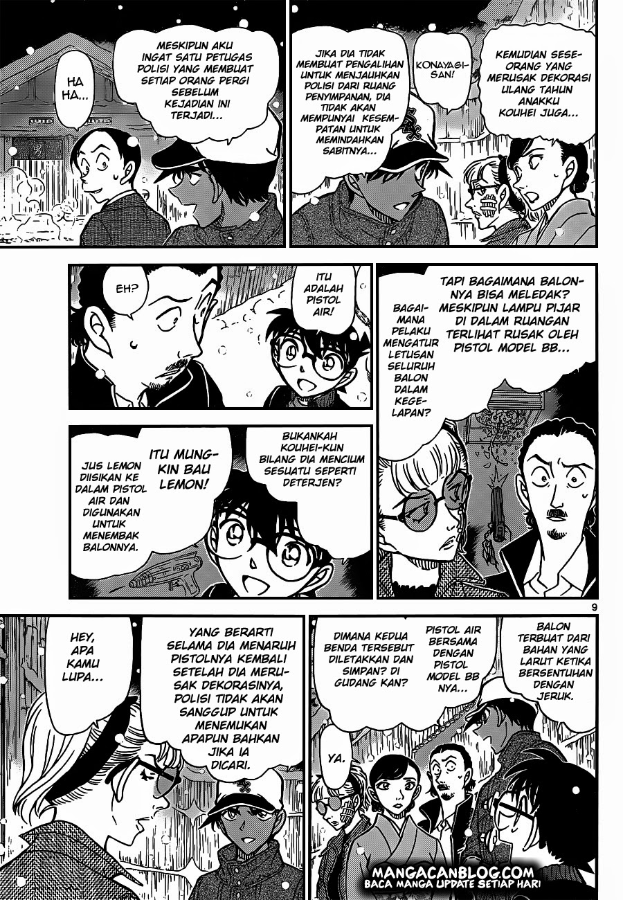 Meitantei Conan Chapter 912 - halaman 10