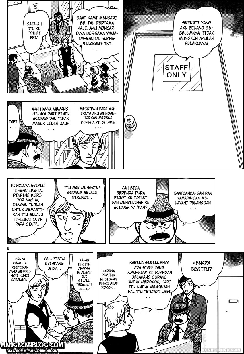 Meitantei Conan Chapter 926 - halaman 9